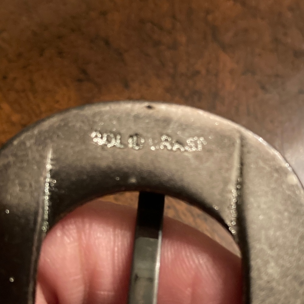 Honest by Brighton VINTAGE (1992)  “Endangered Species” Brown Leather Belt. - Picture 3 of 16